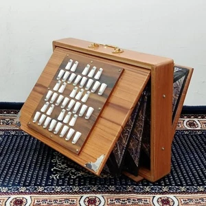 Shruti Box 3 Octave 39 Keys C to C Brass Handle Large size Yellow Color