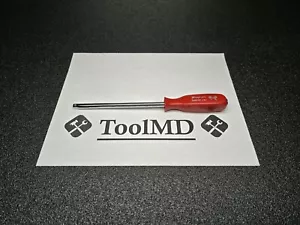 Snap-on Tools USA RARE RED 1/4" Drive 10" Length Standard Shank Driver TM9CSR - Picture 1 of 15