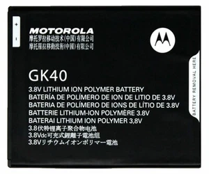 New OEM Motorola GK40 for Moto G4 Play XT1607 XT1609 G5 XT1670 E3 E4 XT1603 - Picture 1 of 6