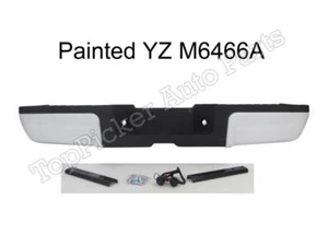 Painted Oxford White YZ/M6466A Rear Bumper Assy W/O Hole For 08-12 F250 F350 - Picture 1 of 12