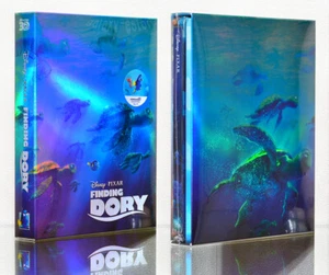 FINDING DORY (2016) 3D+2D [Blu-ray] 3-DISC, Limited 800 (STEELBOOK), FULL SLIP - Picture 1 of 8