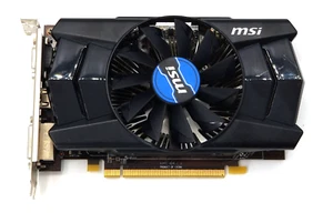 Genuine MSI AMD Radeon R7 250 2GB DDR5 High Profile Bracket GPU P/N: MS-V301 - Picture 1 of 6