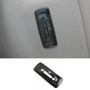 Cubierta de botón de luz de lectura trasera ABS de fibra de carbono para Toyota Camry 2018-2024 - Imagen 1 de 5