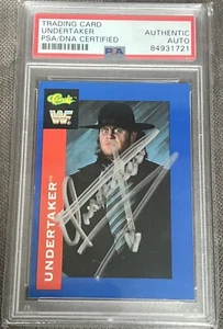 THE UNDERTAKER 1991 Classic WWF #64 RC Autograph Signed Auto PSA DNA - Picture 1 of 2