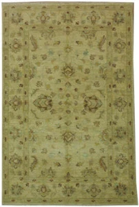 4x6' Beige Chobi Peshawar Rug #PIX-20189 - Picture 1 of 6