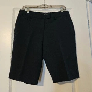 Gloria Vanderbilt Navy Blue Shorts With Pockets Size 8 - Picture 1 of 5