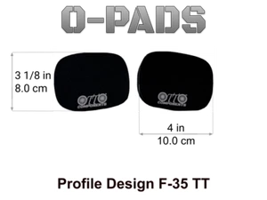 Replacement Aero TT Triathlon Bar Arm Pads O-Pads w/ Official VELCRO® - Picture 1 of 112