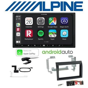 Alpine Autoradio DAB Apple CarPlay für Fiat Ducato Facelift ab 2014 schwarz - Bild 1 von 6