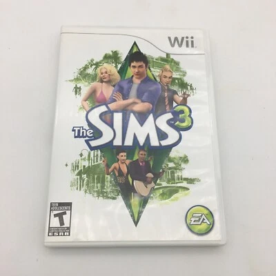The Sims 3 Nintendo Wii TESTED VERY CLEAN COMPLETE CIB - Image 1 of 4