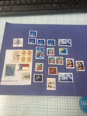 Mixed Lot of 26Used/Vintage USA Stamps, most are 1998-2001/ 33C-34C Stamps/LOOK! - Image 1 of 4