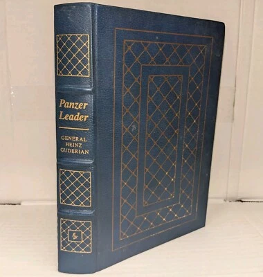 Panzer Leader General Heinz Guderian Easton Press Vtg Leather WWII Tank History - Image 1 of 4