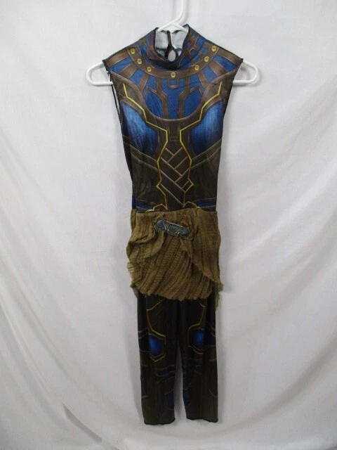 Disfraz de Pantera Negra Shuri Niñas Mediano 7/8 Mono Guantes Marrón Marvel Foto 1 de 4