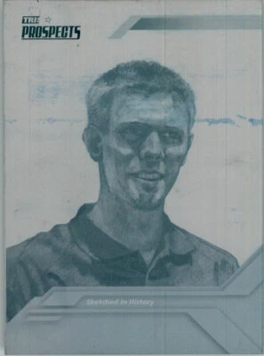 STEPHEN STRASBURG 2009 TriStar #1 Rookie Press Plate 1/1 - Image 1 of 2