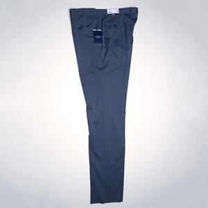 Pantalones Hart Schaffner Marx para hombre sin dobladillo New York Fit 42R azul nuevo con etiquetas $155 - Imagen 1 de 13