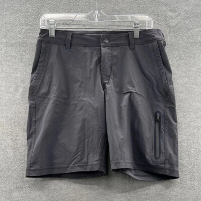 Rei Shorts Talla 6 Mujer Gris Moderno Bolsillo Cremallera Carga Spandex Shorts Foto 1 de 4