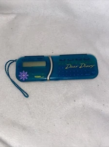 Dear Diary By Tiger Electronic Diary 1999 Vintage Teen Works Tested - Picture 1 of 8