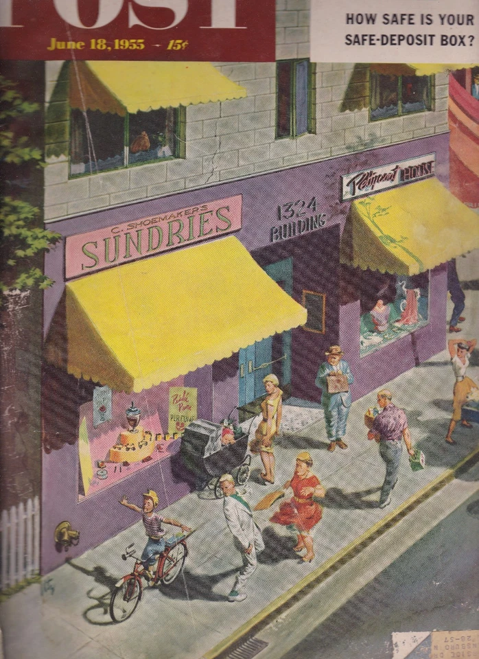 Saturday Evening Post Babe Didrikson Zaharias Buenos Aires  June 18 1955 - Image 1 of 1