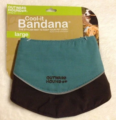Cool-it собаки бандана - пропитывать/холодильник - отражательный - маленький - наружу гончая - новый с Ярлыками - Изображение 1 из 4