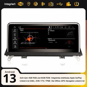 10,25" Android 14 Autoradio GPS Navi für BMW X5 E70 X6 E71 CCC CarPlay 4G IDrive - Bild 1 von 13