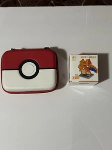 Pokémon hard case 6” wide x 5” tall  Carrying case, Charzard building Blocks￼ - Picture 1 of 3