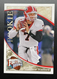 2009 Upper Deck #118 Matthew Stafford Rookie Heroes RC Rams - Picture 1 of 2
