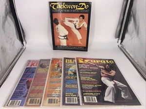 Martial Arts magazines 1980s Inside Kung Fu/Karate/Black Belt + Taekwondo Book - Picture 1 of 12