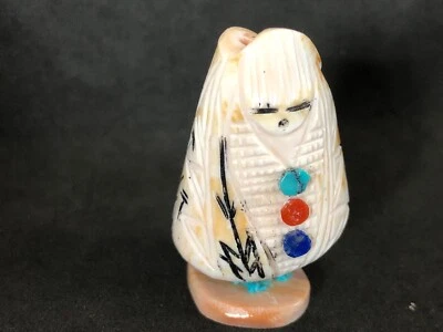 Zuni 2 玉米少女恋物癖 - Gloria Chattin- 贝壳绿松石礼物-华丽 f1263 — 第 1/4 张图片