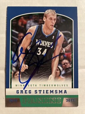 2012-13 Panini Greg Stiemsma Autographed Card #273 Minnesota Timberwolves CB685 - Image 1 of 2