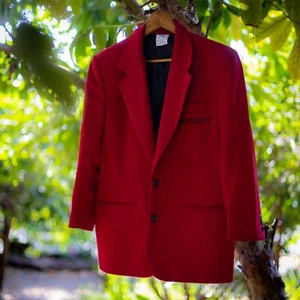 Red security blazer women 10 F - Picture 1 of 5