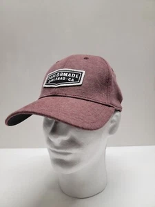 TaylorMade Carlsbad CA Golf Baseball Hat Cap Maroon Adult Size S/M Flex Fit - Picture 1 of 9