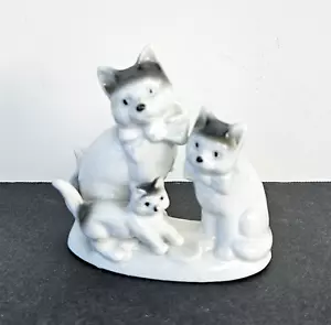 Vintage Germany Porzellan Figur Drei Katzen Wagner & Apel DDR 70er Jahre - Bild 1 von 7