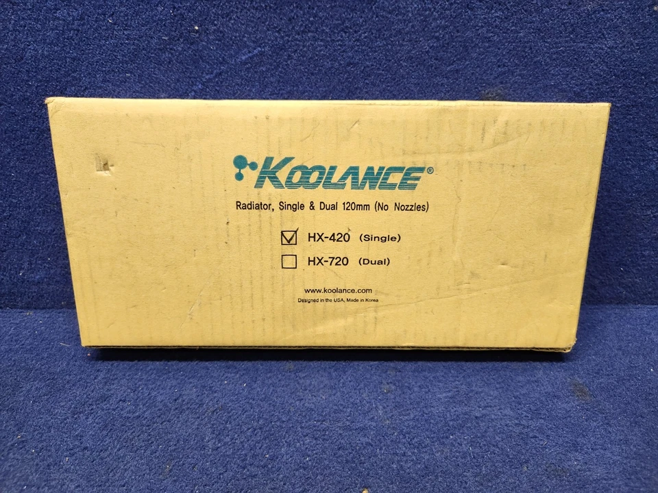 Koolance HX-420 - liquid cooling system radiator