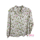 Liberty Maus & Hoffman Women's Floral Eve Fitted Shirt Tana Lawn™ Cotton Sz S