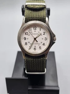 Maruman Maow HM301 Quartz White Dial Field Unisex Watch 32mm - Picture 1 of 5