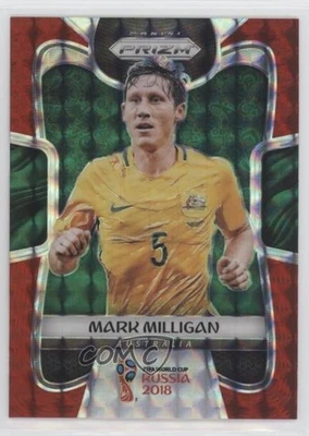 2018 Panini Prizm World Cup Red Mosaic Prizm Mark Milligan #273 - Image 1 of 2