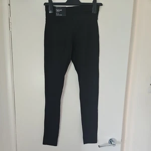 New Look Black High Waist Leggings Size 8 NEW BNWT - Picture 1 of 8