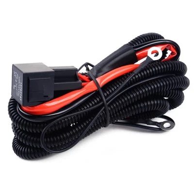35-55W fit for H8/H9/H11 HID Xenon Relay Wiring Conversion Light Harness Kit pj - Image 1 of 4