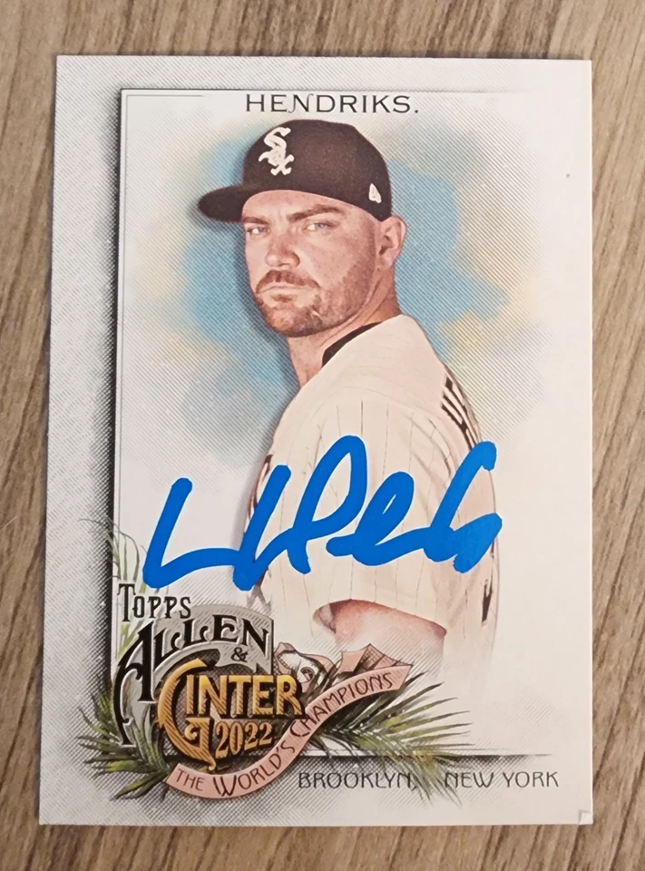 Liam Hendriks Signed 2022 Allen & Ginter Baseball Card #336 Auto RAD - Image 1 of 1
