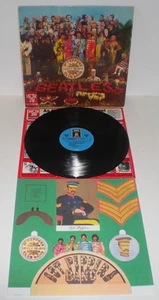 LP The Beatles Sgt. Pepper's LHCB -EMI-Odeon SHZE 401 - D 1969 - mit  Infos # 4 - Bild 1 von 12