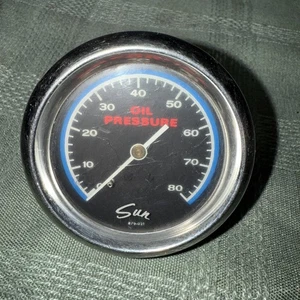 Sun Blue line oil Pressure Gauge 879-021 - Bild 1 von 7