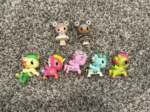 Tokidoki Figurines Set Of 7 - Picture 1 of 3