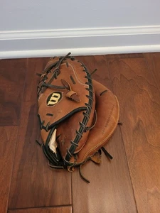 Guante de béisbol Wilson Leather Catchers 34" derecha A900 A09RB20CM34 - Imagen 1 de 5