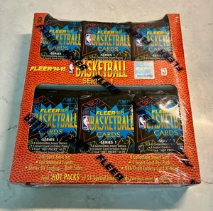 1994-95 Fleer Basketball Series 1 - Factory Sealed Jumbo Box New Factory sealed - Picture 1 of 2