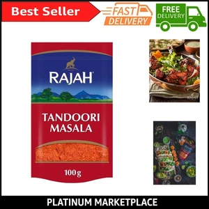 Rajah Spices Tandoori Masala Seasoning Tandoori Seasoning Powder Tandoori Rub - Picture 1 of 12