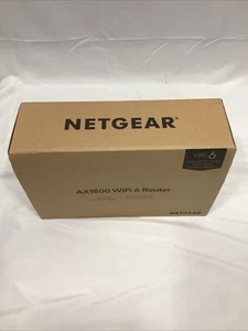 Netgear RAX15 AX1800 WiFi 6 Router 4 Ports 1500 Sqft 20 Devices - Picture 1 of 4