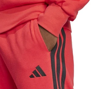 💯NWT Red adidas men Essential 3-Stripes French Terry Pants 2XL Pure Ruby/Black - Picture 1 of 6