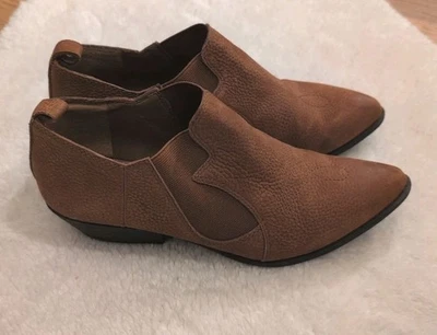 Botines para mujer Lucky Brand Joelle borgoña gamuza occidental talla 9 1/2 EU 39,5 Foto 1 de 4