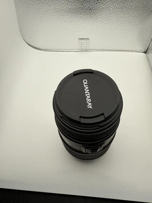 Quantaray Tech-10 CN AF 75-300mm f/4-5.6 For CANON AF w/ Caps Good - Working! - Image 1 of 3