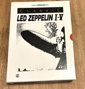 Led Zeppelin - I-V - Box Set - Guitar - Tab Edition – Songbook -  1970's - Picture 1 of 7