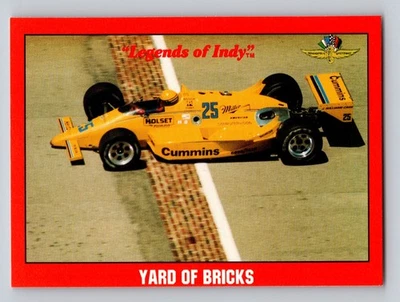 1992 Collegiate Collection Legends of Indy #62 Yard Of Bricks - Image 1 of 2